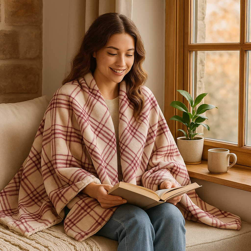 All-Day Cozy Comfort In Just One Simple Wrap