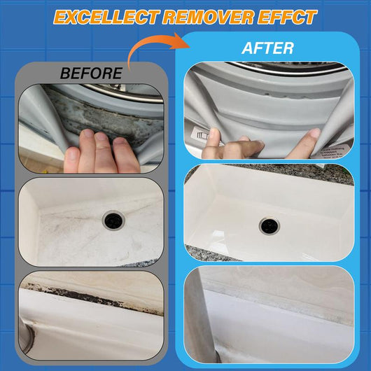 AZQPOD Mold Remover Gel with Scrub Brush