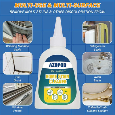 AZQPOD Mold Remover Gel with Scrub Brush