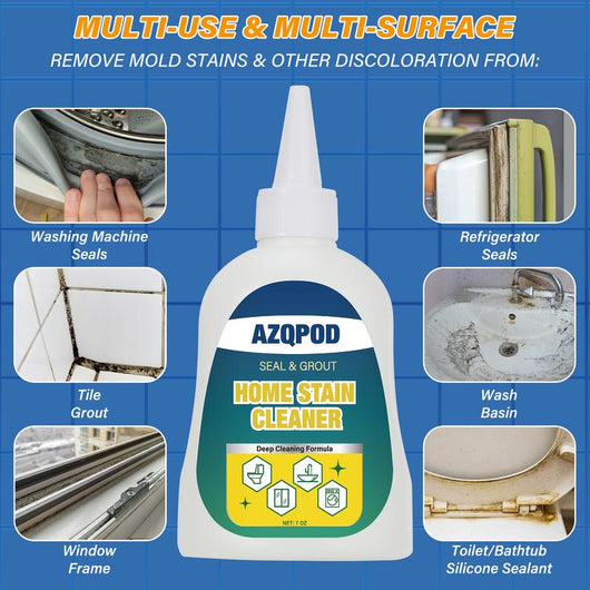 AZQPOD Mold Remover Gel with Scrub Brush